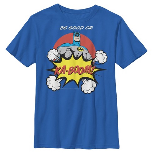 Boy's Batman Be Good Or Kaboom T-shirt : Target
