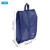 Unique Bargains Waterproof Outdoor Travel Portable Zipper Shoes Bags 2 Pcs - 2 of 4