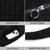 Puffer Tote Bag for Women Large Quilted Carryall Bag Soft Puffy Crossbody Lightweight Shoulder Handbags - 4 of 4