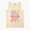 Simply Sage Market Patriotic Coquette Checkered Fruit Garment Dyed Tank - 3 of 3