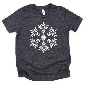 The Juniper Shop Giant Snowflake Toddler Short Sleeve Tee - 1 of 2