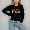 Simply Sage Market Women's Hot Cocoa Please Long Sleeve Graphic Tee - image 2 of 4