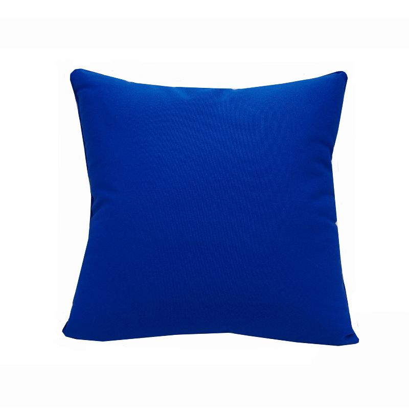 RightSide Designs Bold Blue Butterfly Indoor/Outdoor Throw Pillow, 3 of 6