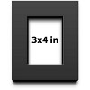 PosterPalooza | Photo Size Flat Black Picture Frame - UV Acrylic, Foam Board Backing, Hanging Hardware - 2 of 4