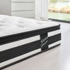 PAGED 12 Inch Queen Size Mattress Memory Foam Mattress Breathalle Cool Cover Hybrid Mattress with Individual Pocket Spring for Bedroom - 2 of 4
