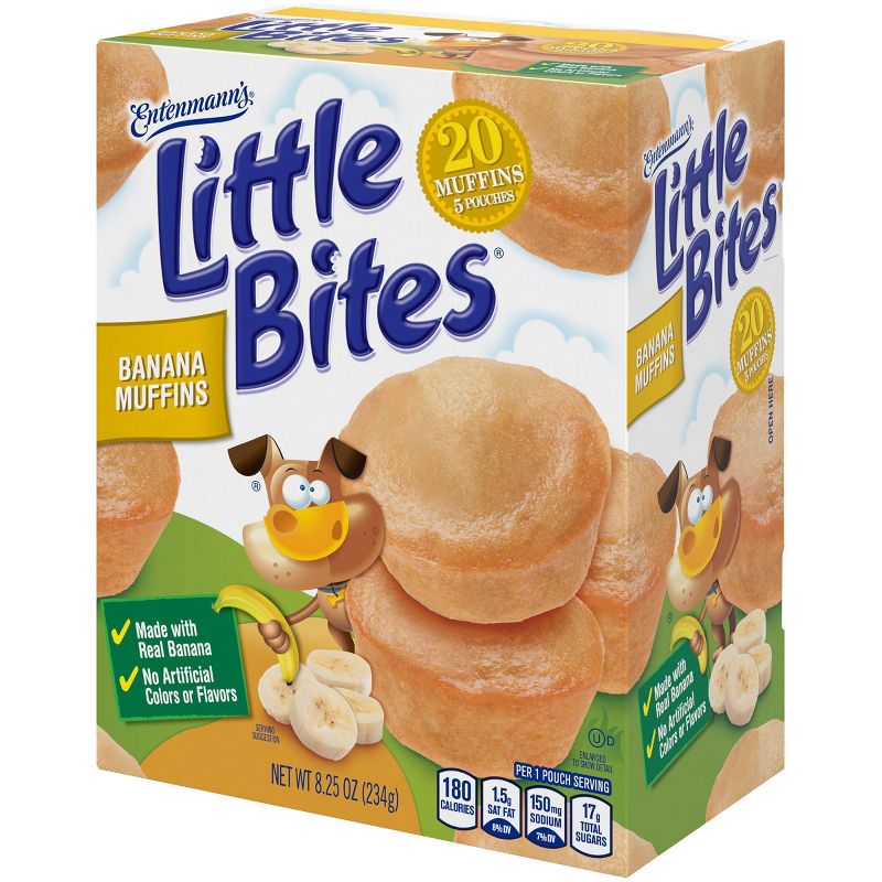 Entenmann&#39;s Little Bites Banana Muffins - 8.25oz, 4 of 9