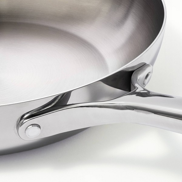 Set de utensilios de cocina de acero inoxidable de 12 piezas con protectores de sartenes de 6 piezas Plata - Figmint™ 5