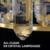Ludomide 20" Modern Crystal Caged Ceiling Fan,  Gold Luxury Crystal Ceiling Fan, Gold Round Bladeless Chandelier Fan Light With Remote - 4 of 4