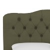 Skyline Furniture Seville Upholstered Bed in Linen - 4 of 4