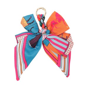 Unique Bargains Double Layer Bow Handbag Charm 1 Pc - 1 of 4