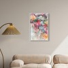 Art Remedy Doll Memories - Secret Green Floral Colorful Pastel Abstracts Framed - 2 of 4