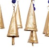 32" Iron Traditional Moon and Sun Windchime Gold/Blue - Olivia & May: Soothing Harmony, Indoor/Outdoor Decor - 4 of 4
