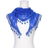 INSPIRE CHIC Lace Rose Floral Tassel Mesh Triangle Head Covering Mantilla Scarves 1Pc - 2 of 4