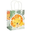 Blue Panda 15-Pack Paper Lion Gift Bags for Safari Party Favors (8 x 9 x 4 in) - 4 of 4