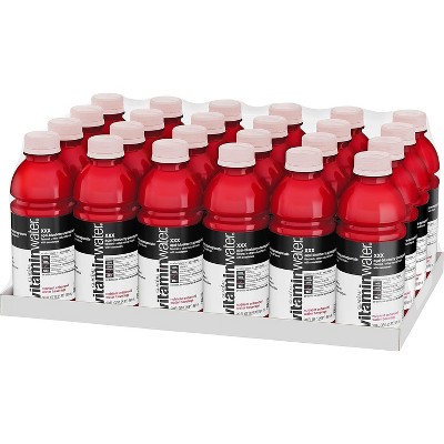 Vitaminwater Xxx, Electrolyte Enhanced Water W Vitamins, Aai-Blueberry-Pomegranate Drinks, 20 Fl Oz (Pack of 24)