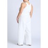 ELOQUII Women's Plus Size Denim Overalls - 3 of 4