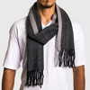 Alpine Swiss Mens Plaid Scarf Softer Than Cashmere Scarves Winter Shawl - 2 of 4