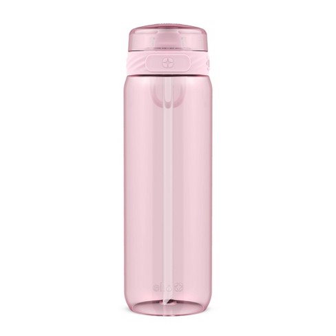 Ello Cooper 28oz Tritan Water Bottle with Locking Flip Lid- Light Pink