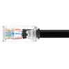 Monoprice Cat6A Component Level Patch Cable - 50ft - Black, UTP, 24AWG, 500MHz, Pure Bare Copper, Snagless RJ45, Ethernet Cable - Micro SlimRun Series - image 4 of 4