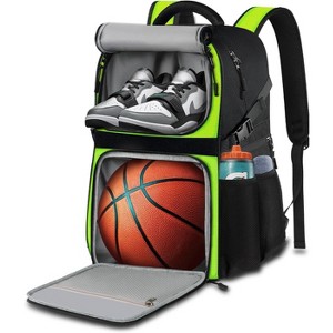 Basketball Bag Backpack with Separate Ball Pocket and Shoe Compartment, Large Capacity Sports Gym Bag - 1 of 4