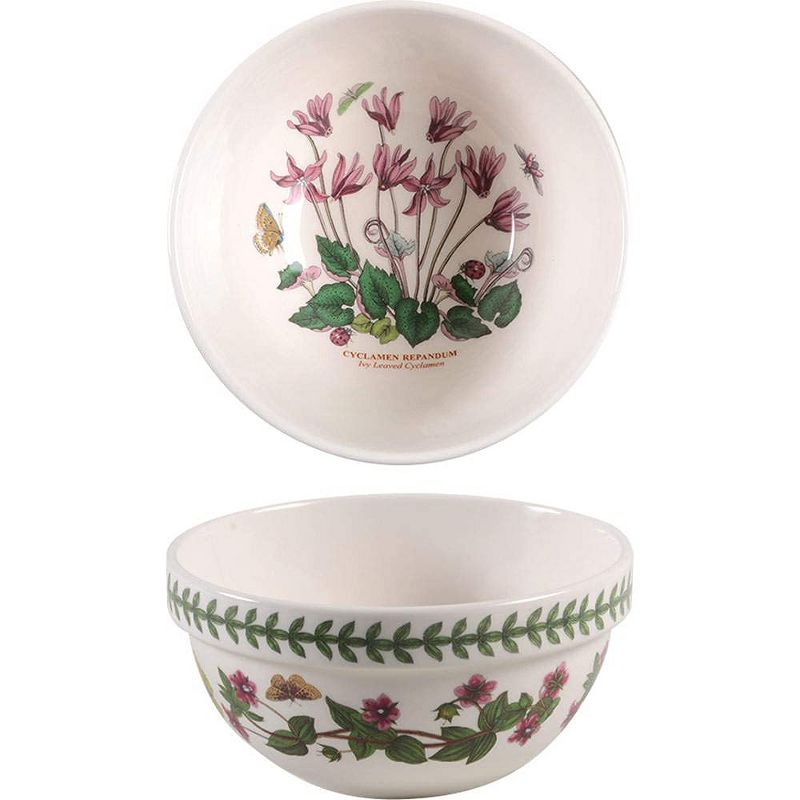 Portmeirion Botanic Garden Stacking Bowls, Set of 6, Made in England - Assorted Floral Motifs,5.5 Inch, 5 of 11