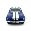KiNSMART - 1967 Ford Shelby Mustang GT500 1:38 Scale 5" Die Cast Metal Model Toy Muscle Car (Blue) - 2 of 3