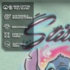 Girl's Lilo & Stitch Colorful Airbrush T-Shirt - 3 of 4