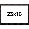 PosterPalooza | 23x16 Bamboo Picture Frame, UV Acrylic, 4 Finishes - Brown, Black, Gold, and Natural - 2 of 4
