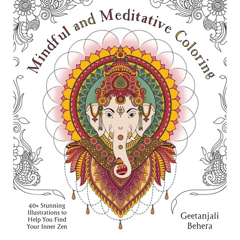 Mandala Meditation Adult Coloring Book (paperback) : Target