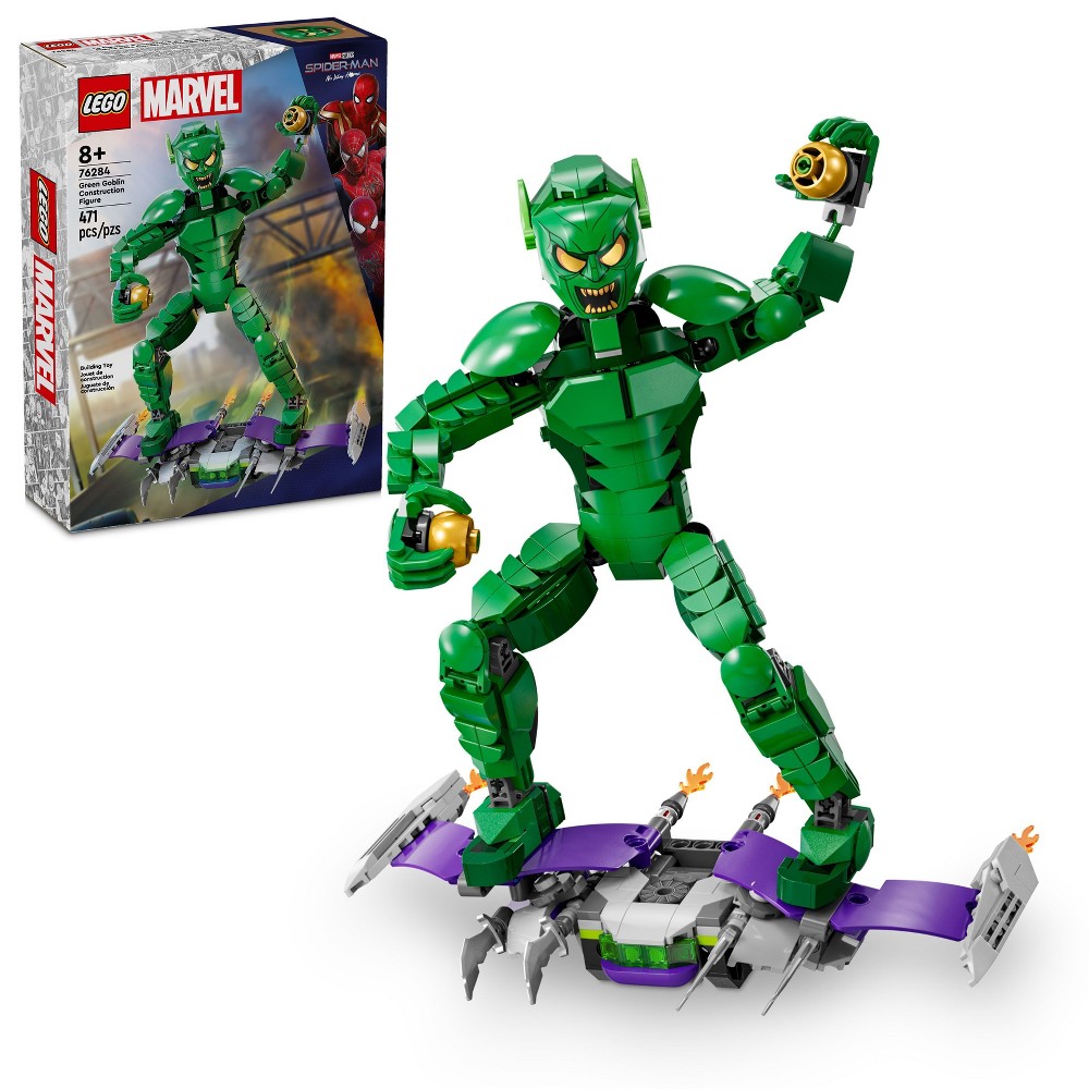 Photos - Construction Toy Lego Marvel Green Goblin Construction Figure Building Toy 76284 