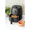 2.2 QT Air Fryer, Black - Automatic Shutoff, Nonstick - 4 of 4
