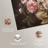 Art Remedy Vintage Vase and Classical Flowers Classical vintage floral vase wall art Framed - 4 of 4