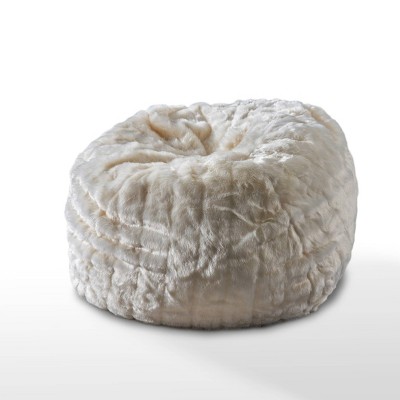 faux fur bean bag target