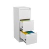 NicBex 3-Drawer File Cabinet with Lock Modern Under Desk Storage Filing Cabinet Office Cabinet for Home, Office Organization - 3 of 4