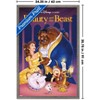 Trends International Disney Beauty and the Beast (1991) - Collector's VHS Cover Framed Wall Poster Prints - 3 of 4