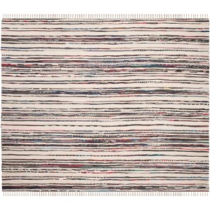 Rag Rug RAR126 Hand Woven Indoor Rugs - Safavieh - 1 of 4