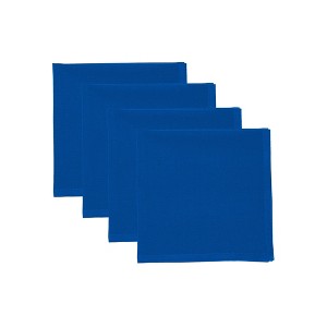 Design Imports Cotton Napkin Set/4, Blueberry - 1 of 3