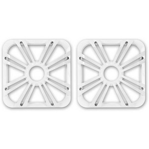 Kicker (2) 11L712GLW 12" White Grille w/LED for Solo Baric 11S12L7 Subwoofer Sub Bundle - 1 of 4