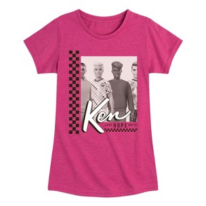 Girls' - Barbie - Ken Fitted Short Sleeve Graphic T-Shirt - 1 of 3
