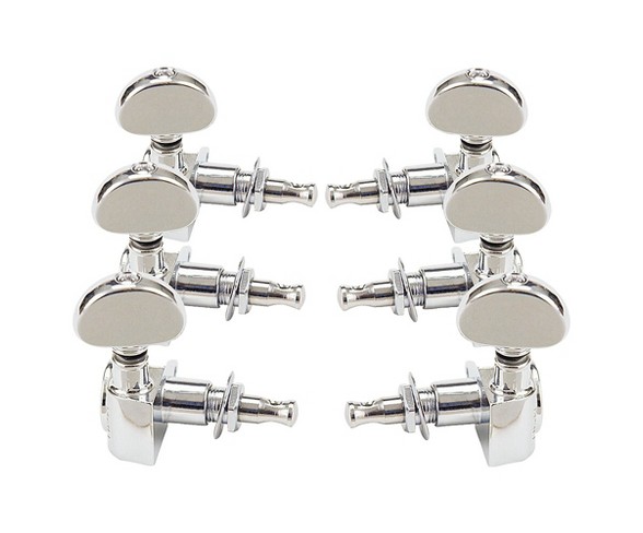 Grover-Trophy 102 Rotomatics 3-Per-Side Guitar Tuning Keys Chrome