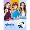 iClever Kids Headphones with Cord, 85/94dB Safe Volume Tech, Bending Resistance Durable, Foldable, Stereo Sound 3.5mm Jack Wired Headphones for Kids - 4 of 4