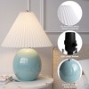 Maxax Black/Gold/Blue Ceramic Table Lamp with USB Port - 4 of 4