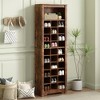 Whisen Stylish Design Free Standing Tall Shoe Cabinet with Multiple Storage Capacity - 2 of 4