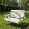 Fortune Candy Porch Swing 2-Seater for Outdoor Patio Garden Yard - 2 of 4