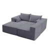 105.51 in Modular and combinable sofa set（Set of 4 ） - 4 of 4