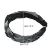 Unique Bargains Women's Thick Braided Velvet Headband Hairband Accessories 1.2 Inch Wide 1 Pc - 4 of 4