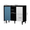 VANIRROR Modern Sideboard Buffet Cabinet WithDoors, Drawers, and Open Shelf , Coffee Bar and Accent Cabinet for Kitchen, Dining Room, Living Room - 3 of 4
