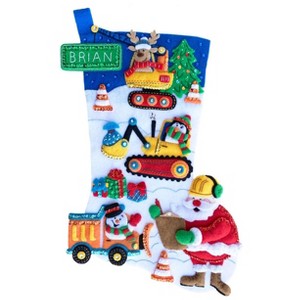 The North Pole Construction Company stocking kit from MerryStockings - 1 of 1