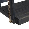 Sapphtopaz Outdoor Swing Sets for Backyard Porch Swing Leisure Bench Conversation Loveseat with Chains for Patio, Indoor, Garden, Backyard - 3 of 4