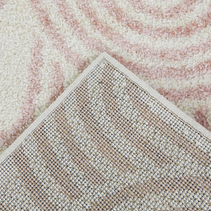  Balta Rugs Kids' Shirley Modern Arches Pink, 3 of 6